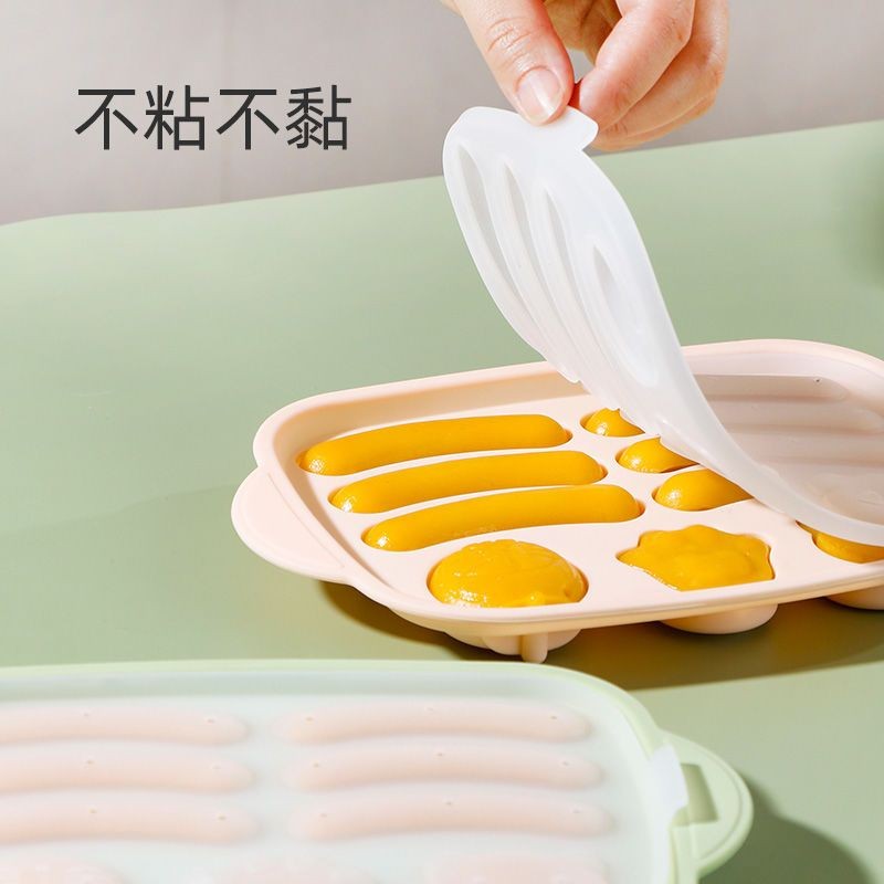 แม่พิมพ์อาหารเสริมเด็ก เกรดอาหารซิลิโคนนึ่งได้ทนอุณหภูมิสูงเด็กนึ่งเค้กแม่พิมพ์การ์ตูนไส้กรอกเค้กข้าวครัวเรือนอาหารเสริมทารกแม่พิมพ์อาหารเกรดซิลิโคนนึ่งทนอุณหภูมิสูงเด็กนึ่งเค้กแม่พิมพ์การ์ตูนซอ - รูปที่ 7