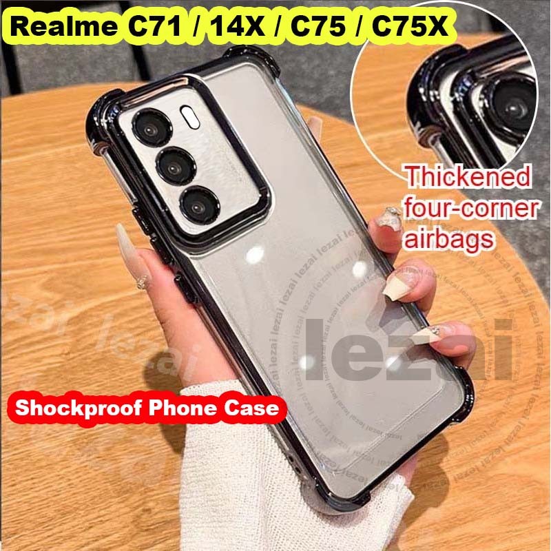 เคสRealme C71 C 71 C75 C75X C75 X 14XเคสRealmeC71 RealmeC75 RealmeC75X Realme14X กรณีพร้อมตัวป้องกัน