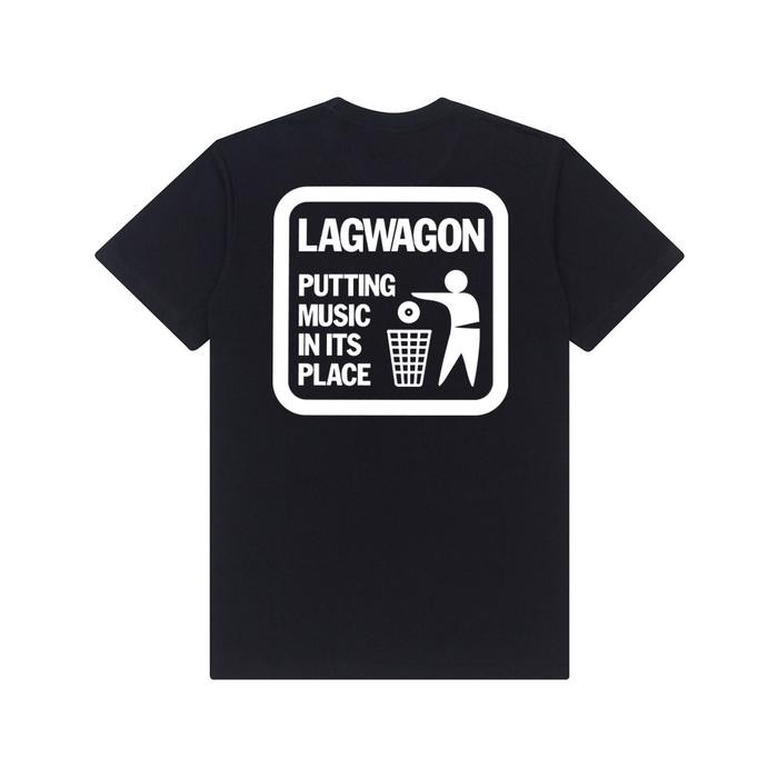 เสื้อยืด LAWAGON BAND DISTRO CLOTHES PUNK ROCK MUSIC เสื้อยืดสําหรับผู้ชายและผู้หญิง