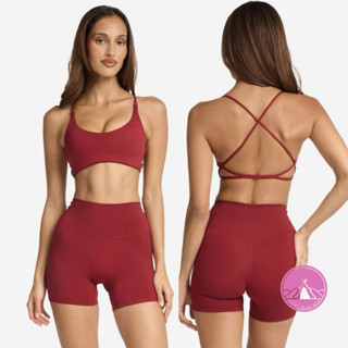 สปอร์ตบรา High-Elasticity Quick-Drying Cross Back Beauty Fit…