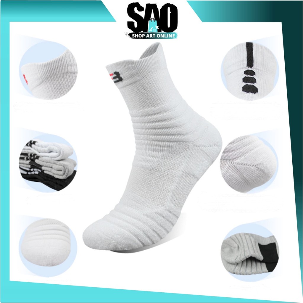 SAO - K6631 Running Socks / GYM Socks / Men Running Socks / Sports Socks / Long Socks / Mens Socks