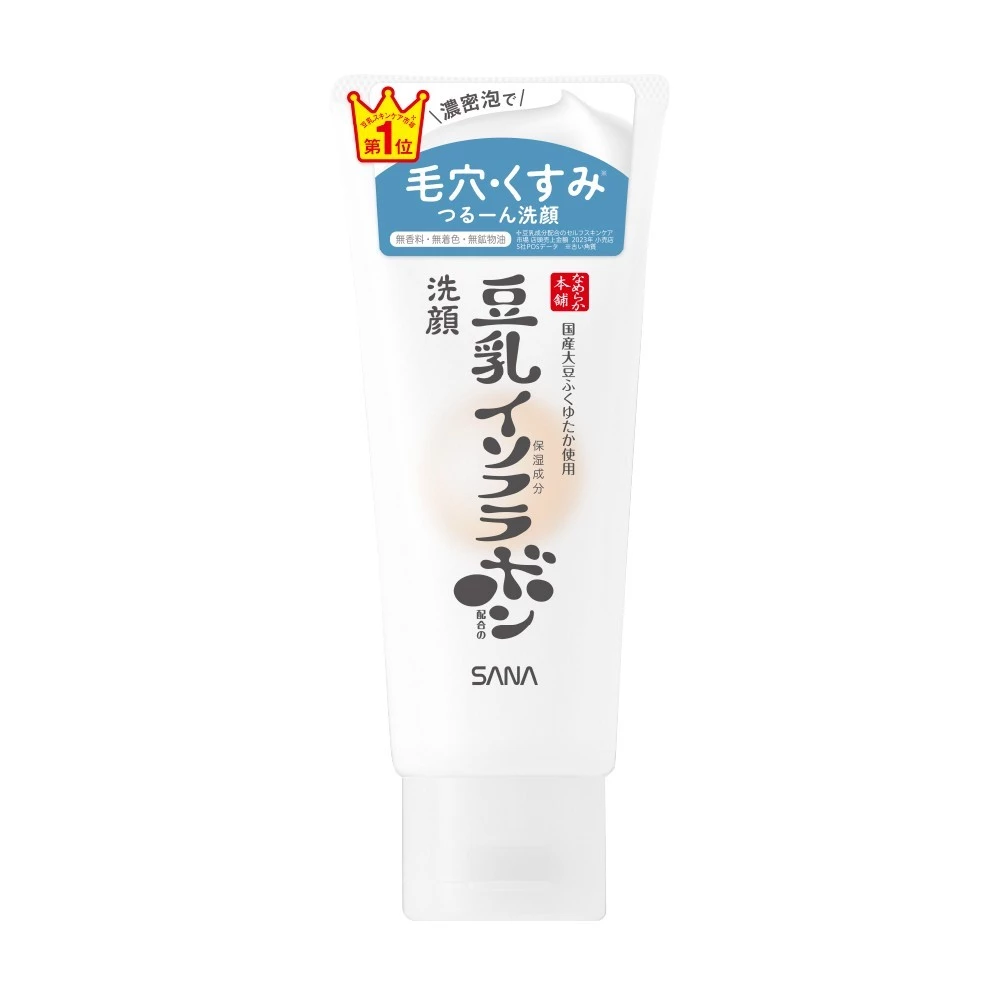 SANA NAMERAKAHONPO CLEANSING WASH NC 150 g / โฟมล้างหน้า สูตรสดชื่น ทำความสะอาดผิวหน้าด้วยฟองโฟมนุ่มฟู ให้ผิวเนียนลื่น