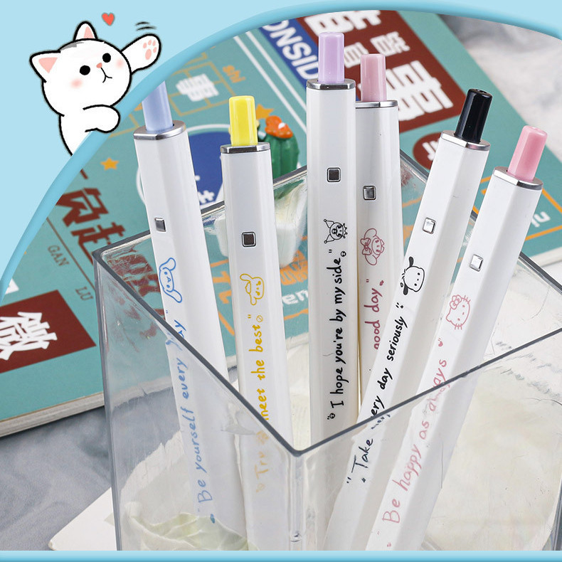 S99 ปากกาลูกลื่น Sanrioน่ารัก  หัวปากกา 0.5 อุปกรณ์สำนักงาน พร้อมส่ง