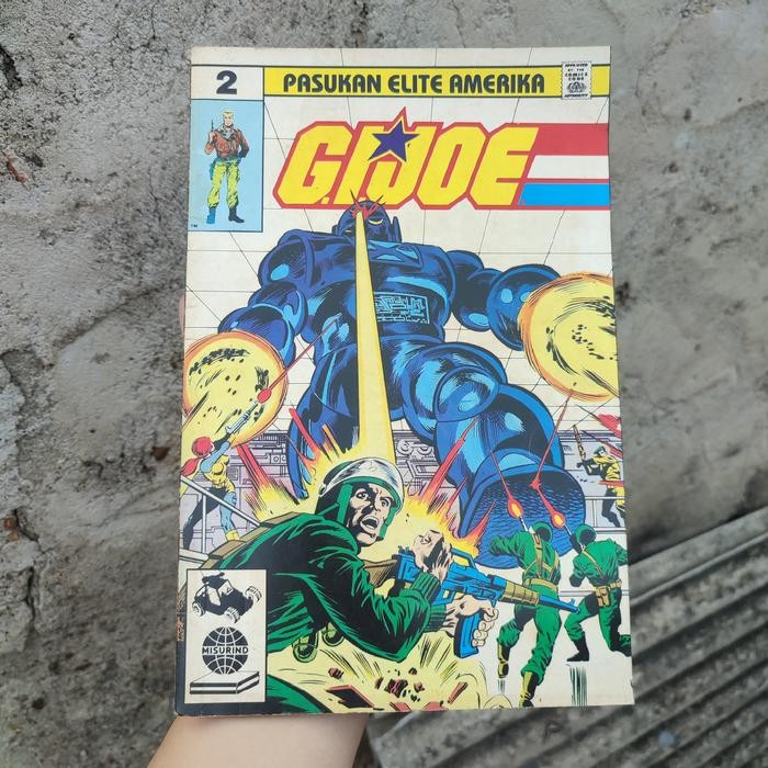 KYKY หนังสือการ์ตูนวินเทจ GI Joe GI Joe vol 2 Misurind อินโดนีเซีย