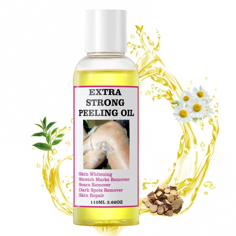 【YL】Extra Strong Peeling Oil 110ml Portable Body Exfoliate Peeling Oil Glowing Skin Peeling Solution