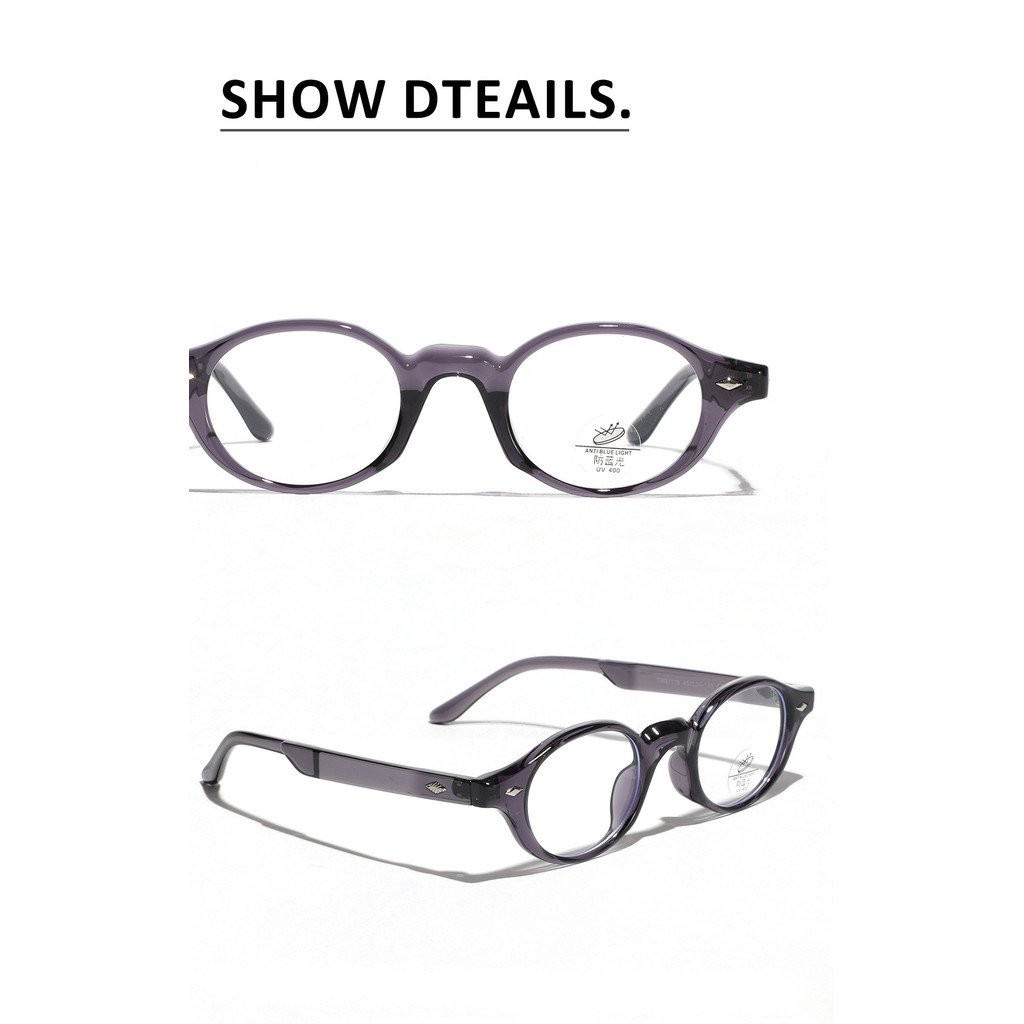 แว่นตา, แว่นตาเปลี่ยนสีอัตโนมัติ, แว่นตาสำหรับสายตาสั้น, 0 ถึง -650, TR90, เปลี่ยนสีอัตโนมัติในแสงแดด, แฟชั่น, กรอบวงรี, Y2K, เหมาะสำหรับผู้ชายและผู้หญิง RFF1 - รูปที่ 4