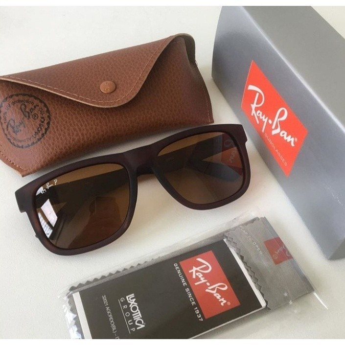 แว่นตาผู้ชาย Solar Ray-Ban rb4165 Justin WAYFRER เปิดตัวผลิตภัณฑ์ชั้นนํา XOIZ