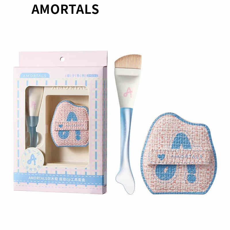แปรงพัฟรองพื้น AMORTALS ชุด CP VD47