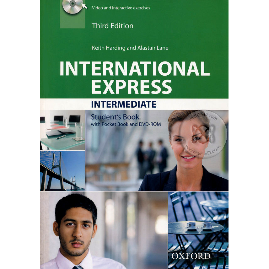 (Arnplern) : หนังสือ International Express 3rd ED Intermediate : Student's Book +DVD (P)