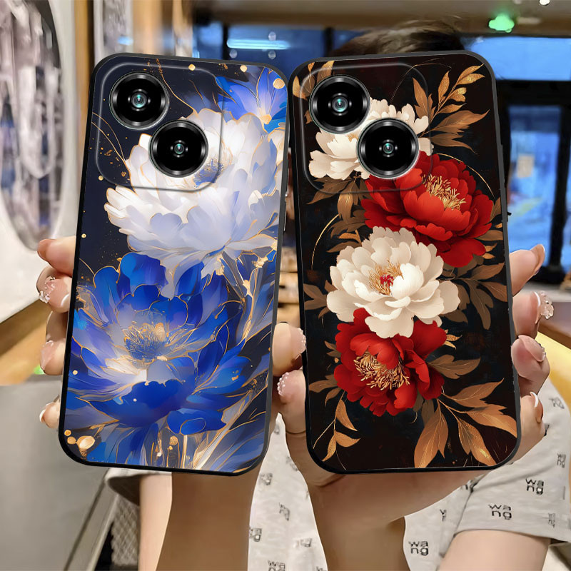 เคสโทรศัพท์สําหรับ ZTE ใบมีด A35E A55 A35 A75 กรณีแฟชั่นซิลิโคนอ่อนนุ่มกันกระแทกสําหรับ ZTE BladeA35