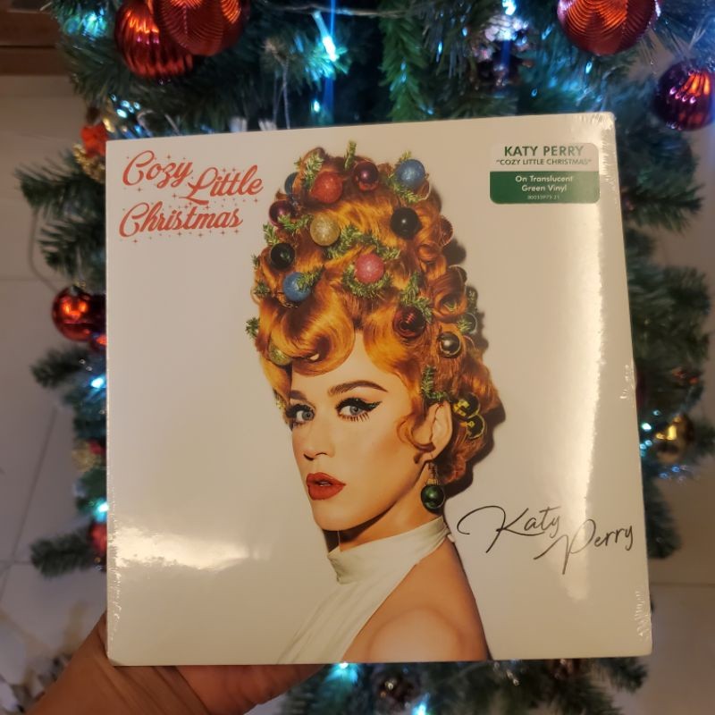 Vinyl Cozy Little Christmas (Translucent Green Limited Edition) GREEN 7 นิ้ว Katy Perry