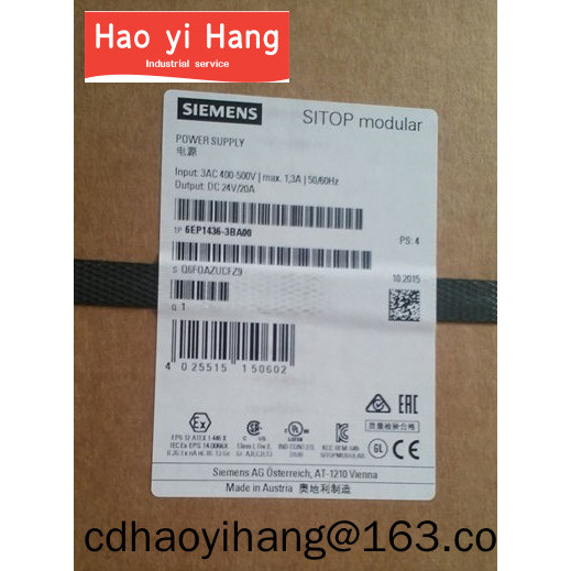Siemens 6EP1436/1336/1437/1457/1333/1334-3BA10/2AA01/2BA01/3BA00 ในสต็อก