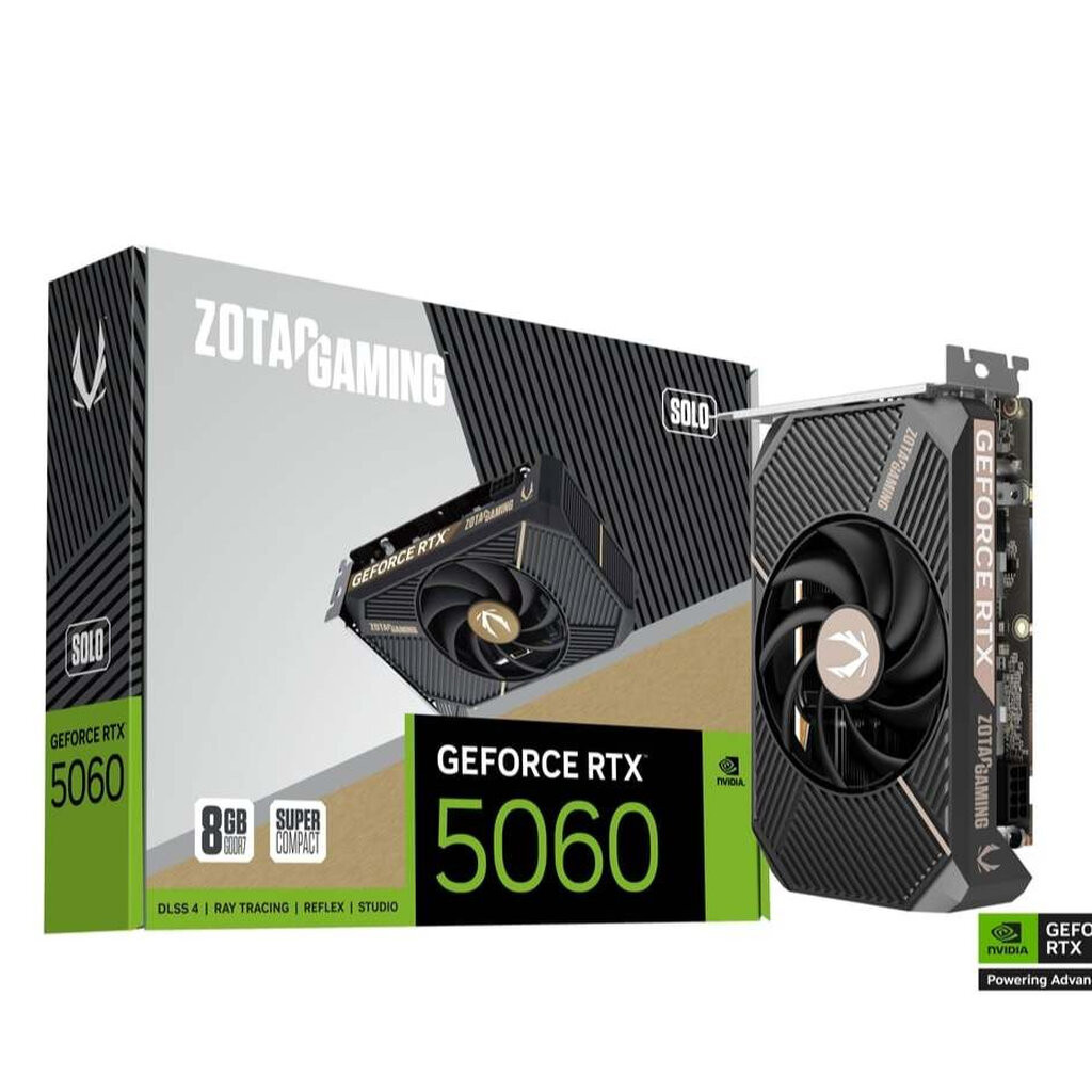 VGA ZOTAC GAMING GeForce RTX 5060 SOLO 8GB GDDR7