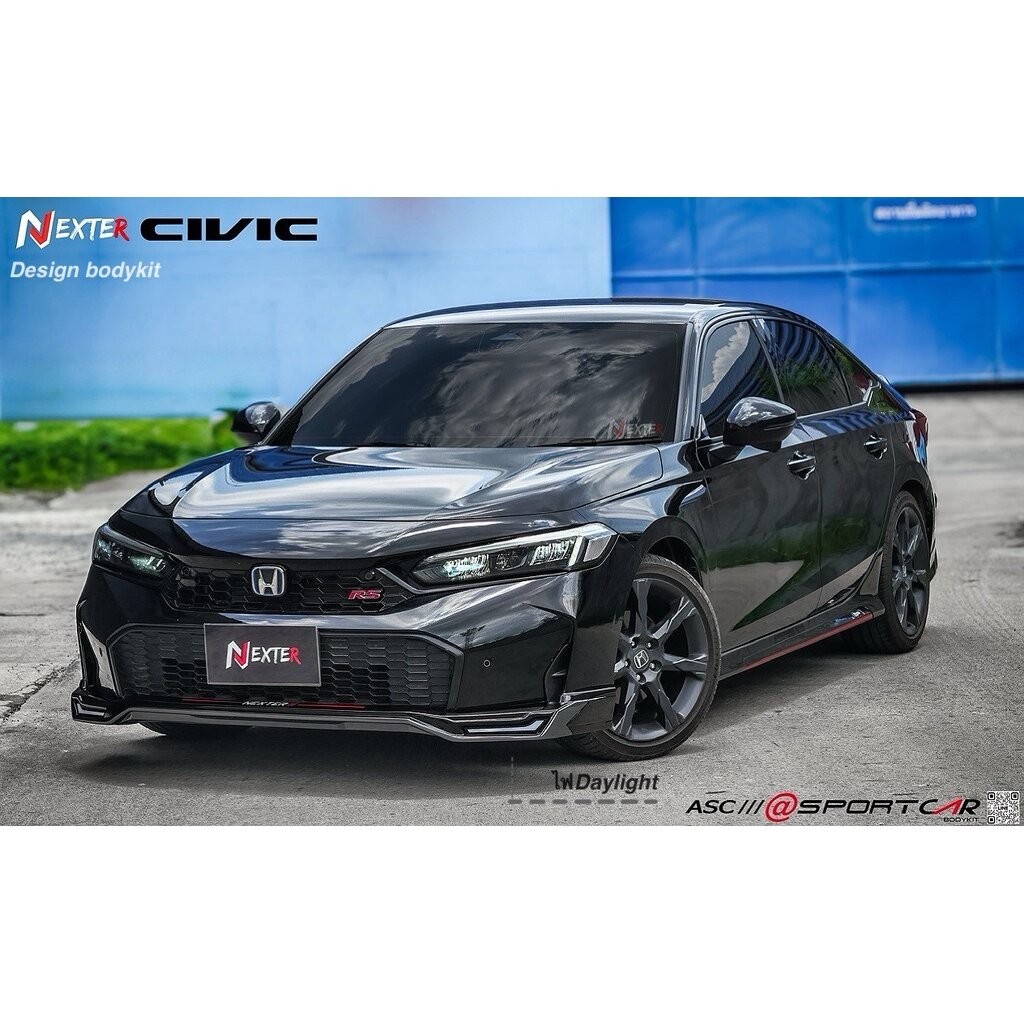 ชุดแต่ง Civic FE Minor Change 2024 2025 NEXTER - สเกิร์ตรอบคัน Honda Civic FE MC แต่งสวย ของแต่ง Civ
