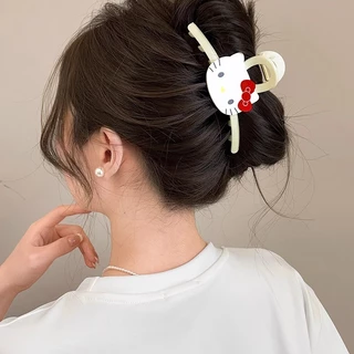 แฟชั่น กิ๊บติดผมแมว HelloKitty เกาหลีหญิง ins ของขวัญวันเกิดนักเรียนน่ารัก
