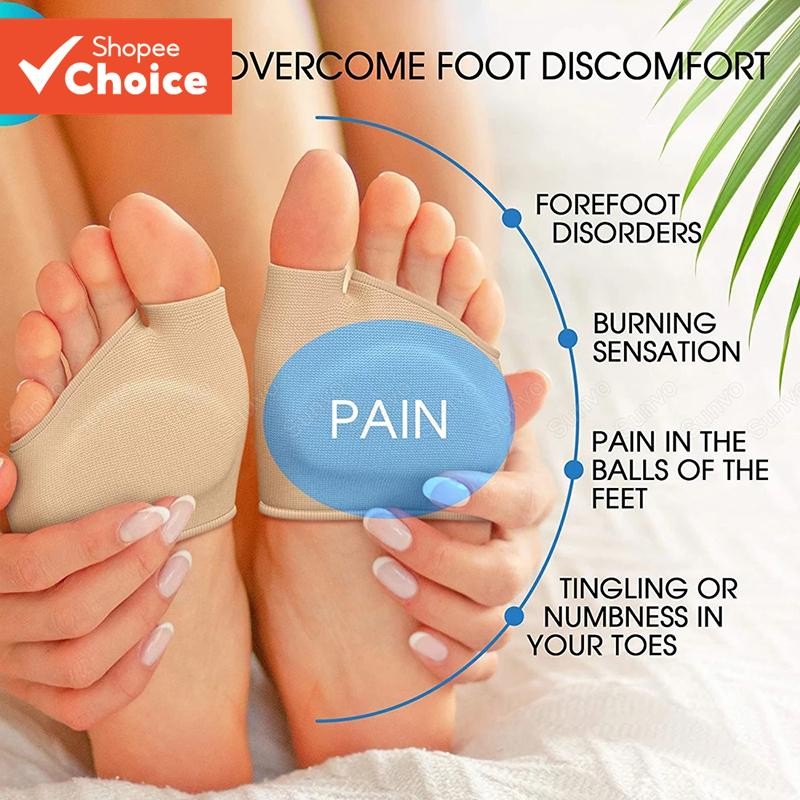 หนา Breathable Forefoot Pad ทนต่อการสึกหรอเท้าป้องกันฤดูร้อน 2026 Unisex Comfort Fit