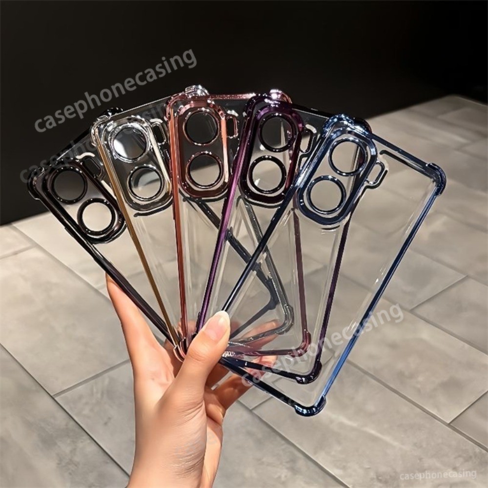 ปลอกสําหรับ IQOO Neo 10 Pro Neo10 Pro Neo 10Pro เคสโทรศัพท์หรูหราชุบซิลิโคนนุ่มโปร่งใสกันกระแทกฝาหลั