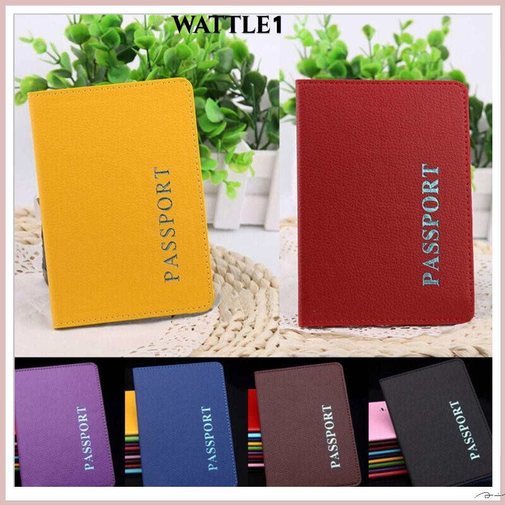 WATTLE ที่วางหนังสือเดินทาง Travel ที่วางตั๋วแบบพกพาคุณภาพสูง