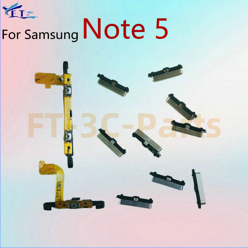 สําหรับ Samsung Note 5 N920 เปิดสวิตช์ Volume ปุ่ม flex Replacement