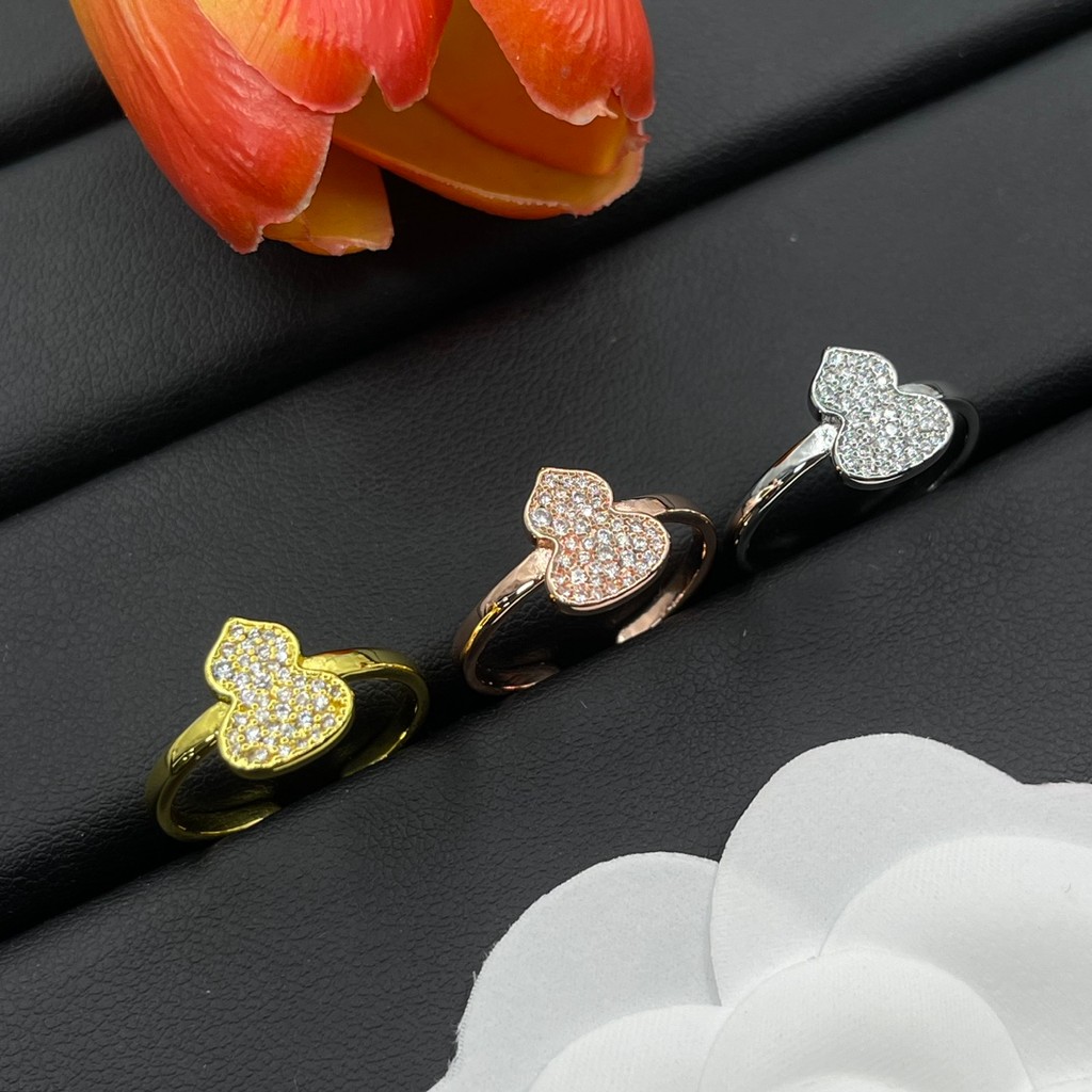 {TOP} QEELIN WULI แหวนผู้หญิง ลายน้ําเต้าเพชร ราคาถูก แหวนผู้หญิงน่ารัก แหวนพลอยสไตล์เกาหลี