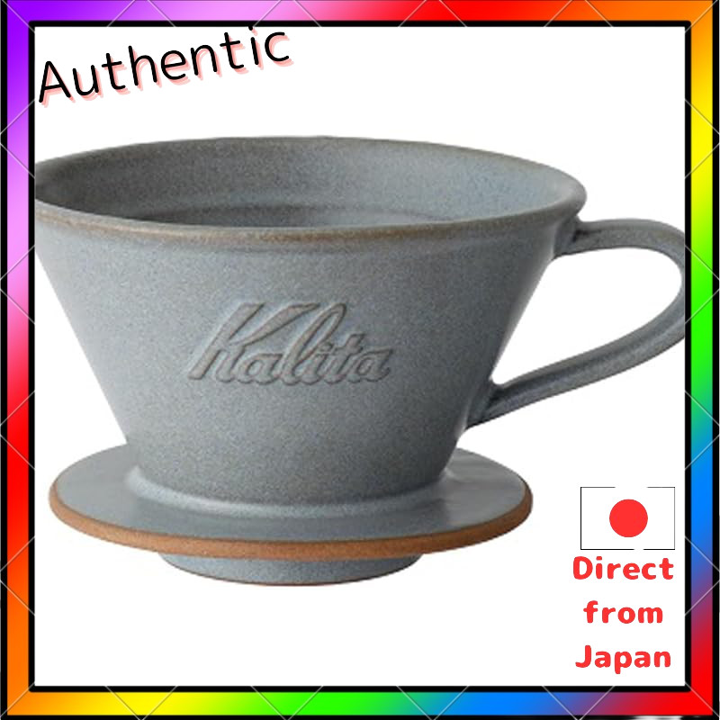 Kalita Coffee Dripper, Mino Ware, High Heat Retention, Ceramic, for 2-4 People, DACHI & Kalita MI185