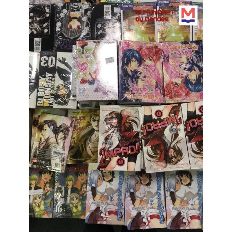 Comic Cabut Title G _ New Manga Original Seal สามารถเลือกชื่อเรื่อง God of Loves Little Miracle, GTO