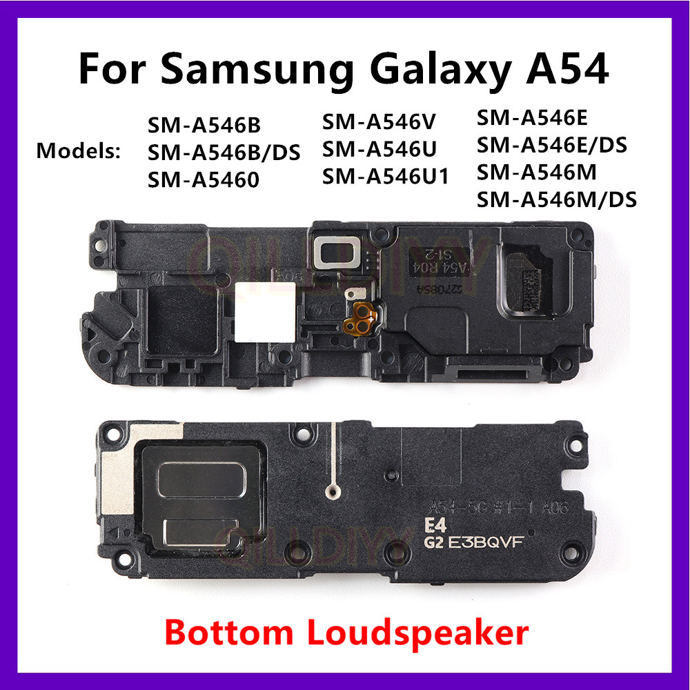 ลําโพงสําหรับ Samsung Galaxy A54 SM-A546E A546U A546B A546 ด้านล่าง Loud ลําโพง Buzzer Ringer โมดูลอ