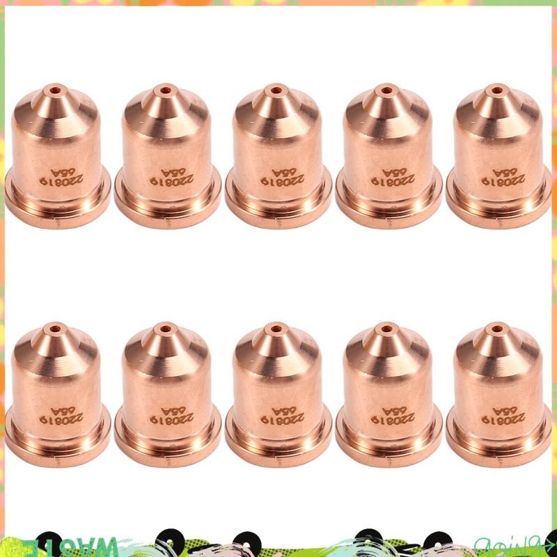 ซุปเปอร์10ชิ้น 220819 65A หัวฉีด Fit สําหรับวัสดุสิ้นเปลืองไฟฉายตัดพลาสม่า 65/85/105