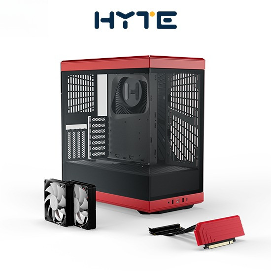 เคสคอมพิวเตอร์ HYTE Y40 BLACK/RED