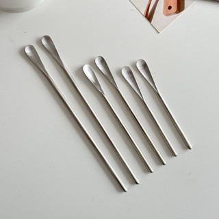 HERA ช้อนกาแฟเนื้อแมท 3 ขนาดช้อนส้อมผสมสแตนเลส