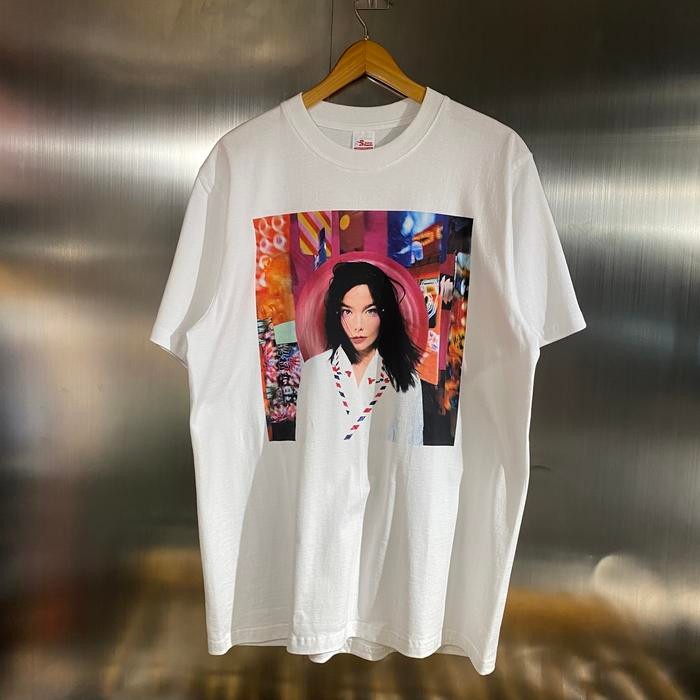 เสื้อยืด BJORK - POST 1995 TSHIRT (WHITE) - M แขนสั้น