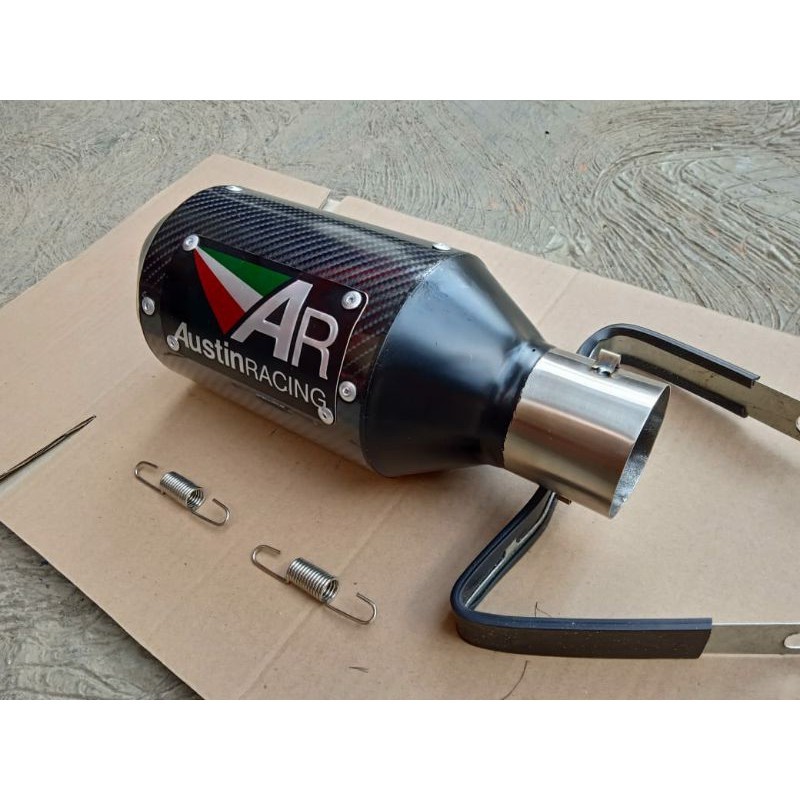 AUSTIN RACING ทางเข้าสั้น 51 มม. แคลมป์+ตัวหมุน
