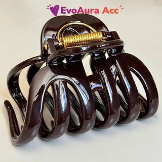 [Super Grip] คลิปขนาดใหญ่ผมหนาผมยาวต้องมีคลิปฉลามสไตล์ใหม่เกาหลีหญิง