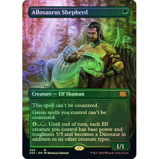 การ์ด EDH PlayTest - Allosaurus Shepherd (สีเขียว)