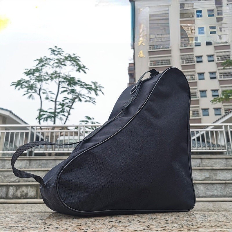 I [Strong] Roller Skate Bag Storage กระเป๋าเป้สะพายหลังอินไลน์สเก็ตล้อสเก็ตเด็กผู้ใหญ่ผู้หญิงสามชั้นชาย instock