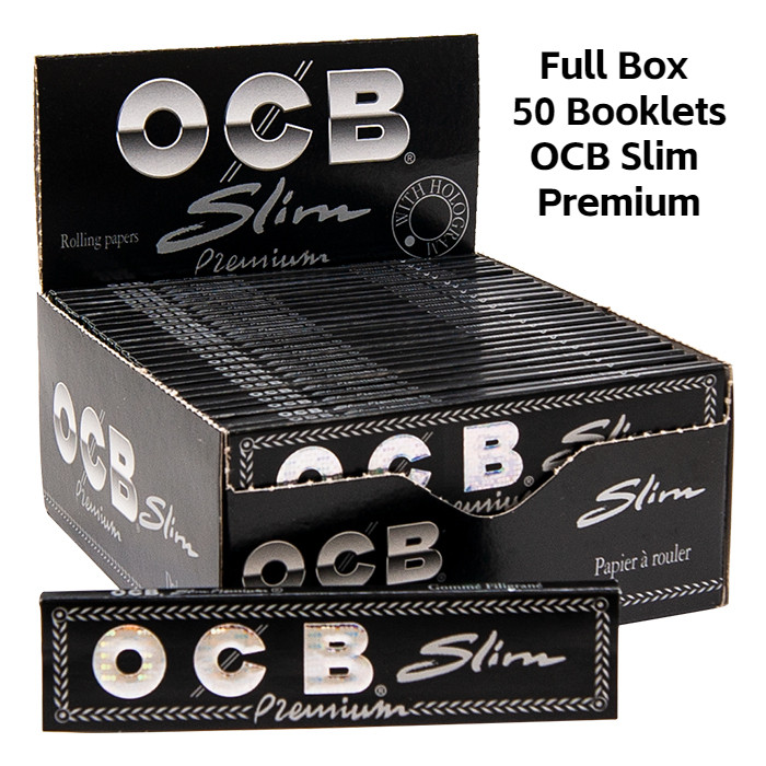 ØCB 110MM White Slim Paper (50 แพ็ค)