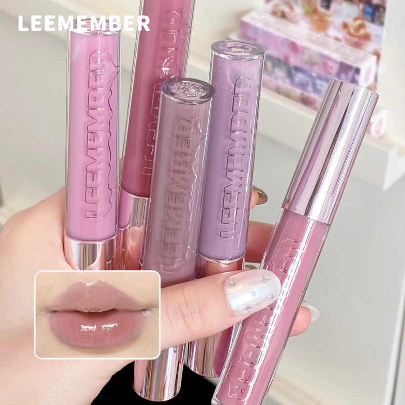 LEEMEMBER ลิปกลอส เอสเซ้นส์น้ำ ลิปกลอส ลิปแคร์ เอสเซ้นส์ ลิปกลอสให้ความชุ่มชื้น