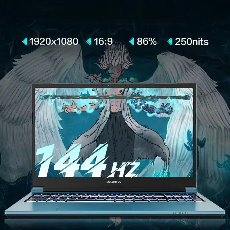 สมุดเกมที่มีสีสันสดใส X15 I5-13500HX หลัก/4060 2K แปรงสูง165Hz แล็ปท็อป