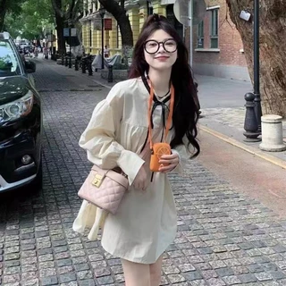เดรสผู้หญิง ทรงหลวม ใส่สบายหน้าร้อน