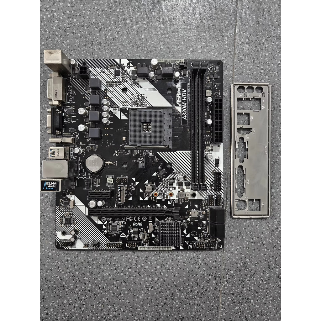 เมนบอร์ด ASROCK A320M-HDV AM4 DDR4 GHXZ