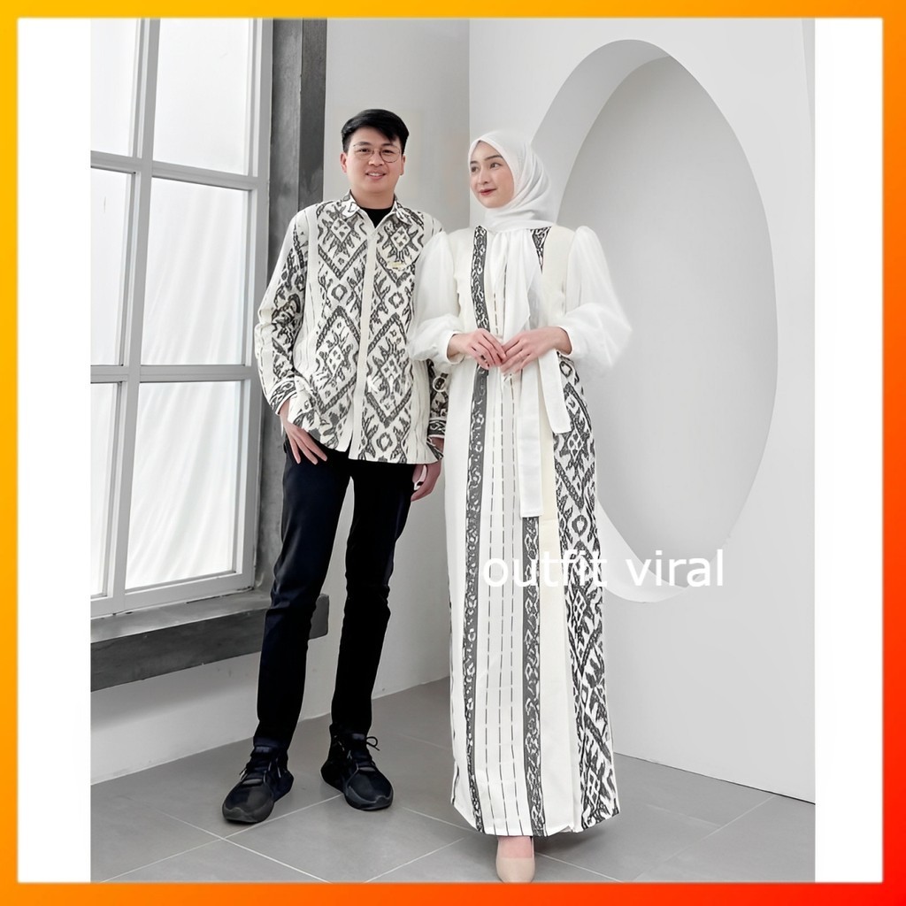 เสื้อผ้า COUPLE (NEW PADMA BROKEN WHITE) VIRAL OUTFIT