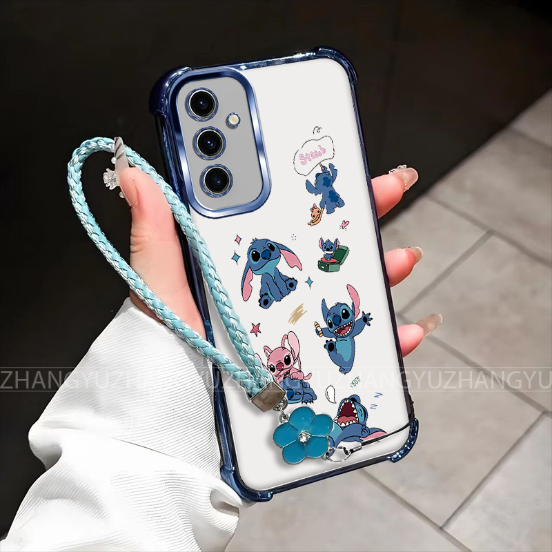 เคส Samsung S23 fe S22 เคสโทรศัพท์อัลตร้าพลัสสําหรับใหม่ซิลิโคนสี่มุมป้องกันการตก SDQ