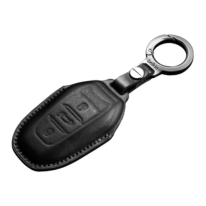 CITROEN CITROEN CITROEN ซองหนังกุญแจรถของแท้หนัง Versailles Key Case C5X พวงกุญแจ CITROEN C6 AIRCROS