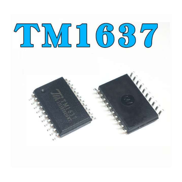 TM1637 SOP20 Drive Control Special Circuit , Adjustable Brightness