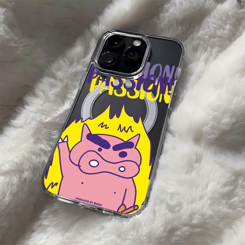 สําหรับ Iphone 11Pro 13Pro 11 12 13 14 15 16PRO MAX 11 12 13 14 15 16Plus 手机壳น่ารักการ์ตูนซ้ายการ์ดป