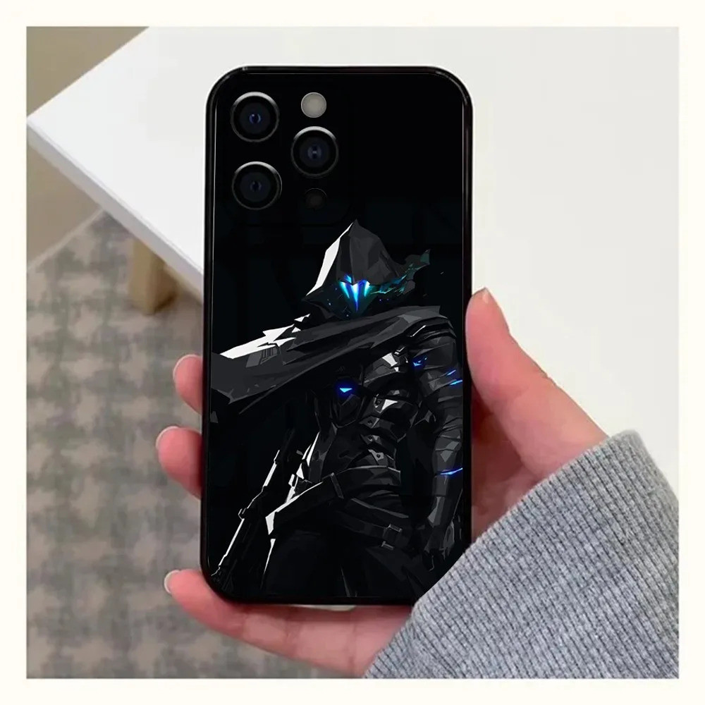 TP-2 Valorant O-Omen เคสโทรศัพท์สําหรับ Apple iPhone 17,15,14,13,12,11,Pro,X,XS,Max,XR,Plus,Mini Sof