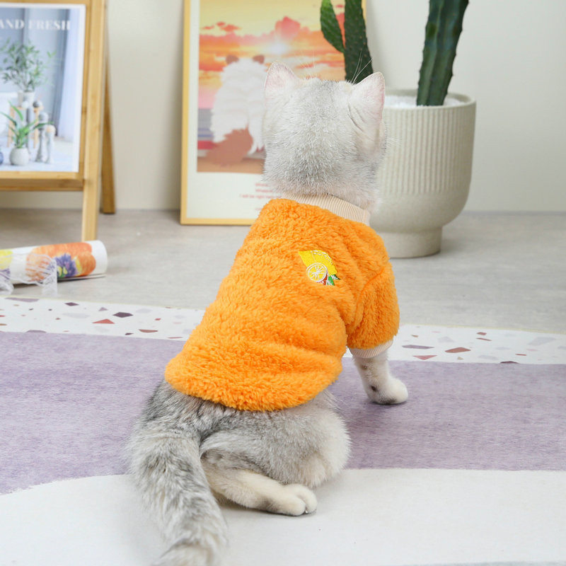 เสื้อกันหนาวสุนัขที่อบอุ่นหนาผ้าฝ้ายนุ่มเสื้อกํามะหยี่เสื้อกั๊กเสื้อผ้าสําหรับสุนัขขนาดกลางขนาดเล็กสัตว์เลี้ยงฤดูหนาวเสื้อผ้าโคซี่แล - รูปที่ 4