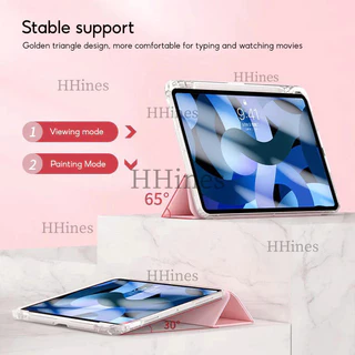 สําหรับ Huawei Honor Pad 10 12.1 นิ้ว 2025 แท็บเล็ต 10 12.1 "MagicPad 2 12.3 Pad9 Pad V9 Pad X9a Pad X9 11 ป้องกันกรณีโปร่งใส Tri-fold ขาตั้ง Auto Sleep/Wake UP ฝาครอบแท็บเล็ต