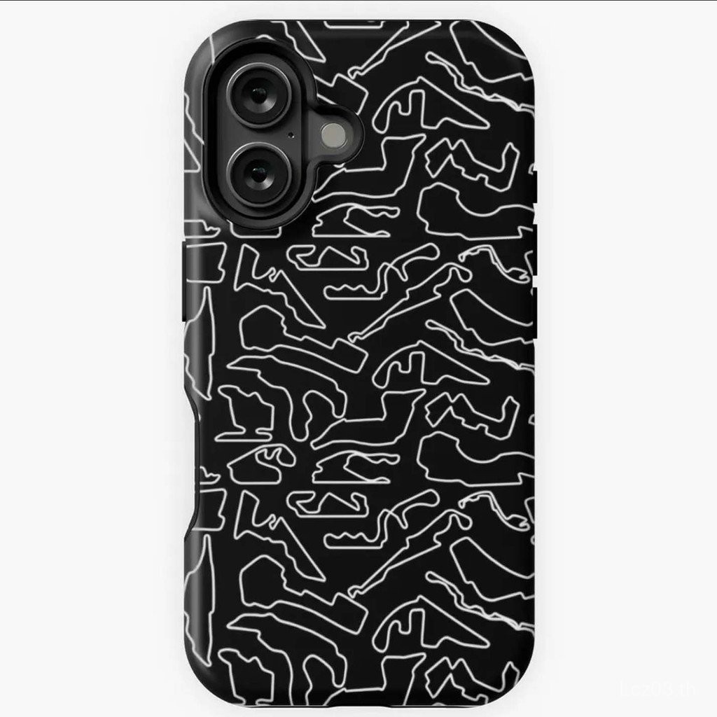 เคสโทรศัพท์ที่เข้ากันได้กับ iPhone F1 Racing Track เคสโทรศัพท์สำหรับ iPhone 16 Pro Max/15/14 ของขวัญแฟชั่นสำหรับผู้ชื่นชอบรถยนต์ 13/12/11 เคสป้องกันสองในหนึ่งเดียว 2SYQ – โปรปัง