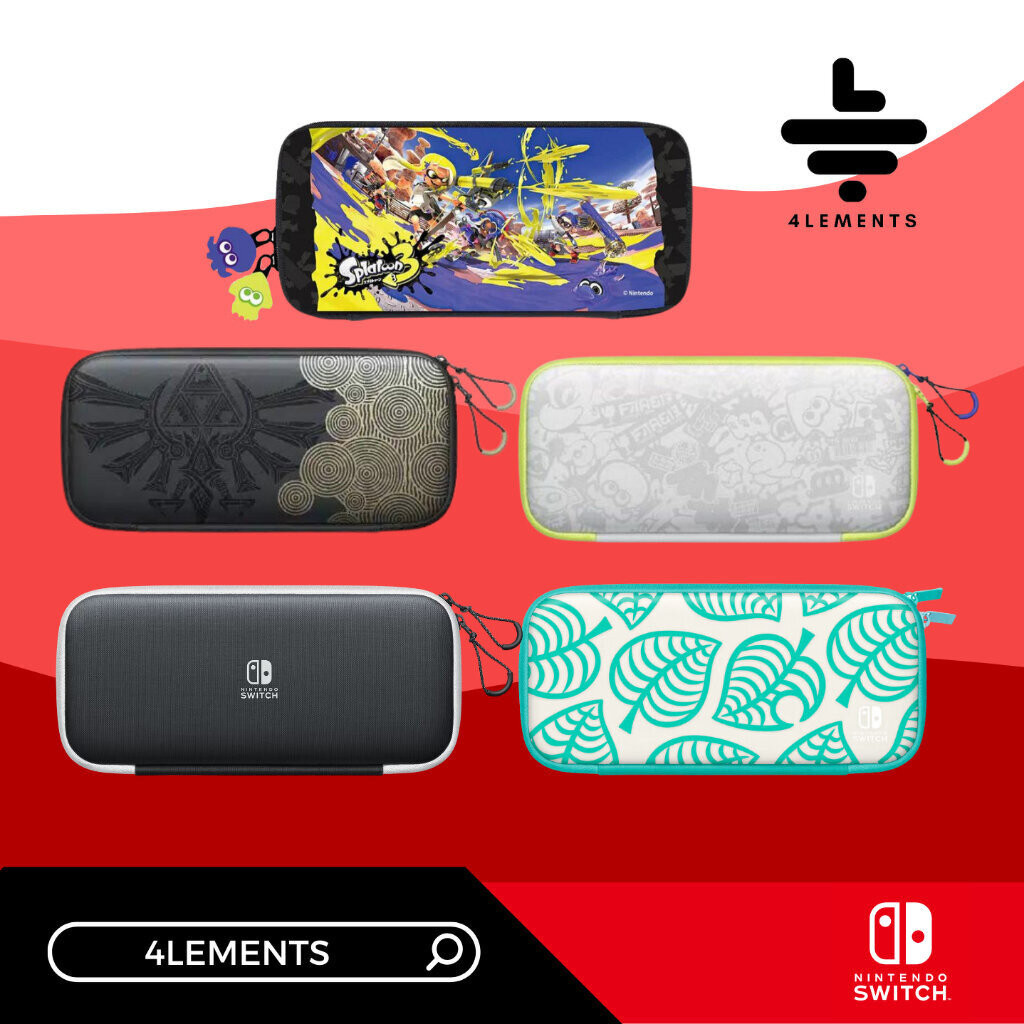 (พร้อมส่ง) SWITCH CARRYING CASE / POUCH NINTENDO SWITCH (กระเป๋าเก็บเครื่องนินเทนโด้สวิสต์) (BY IMMERZIV)